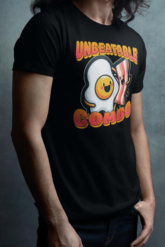 Unbeatable Combo egg & bacon T-shirt!